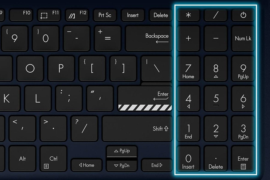 ASUS ErgoSense keyboard
