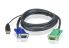 ATEN 2L-5202U 1.8M 3 in 1 VGA USB Console KVM Split Cable