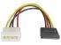 Astrotek Power Cable - 1xMolex(Male) to 1xSATA(Female) - 15cm