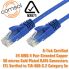 Comsol CAT 5E Network Patch Cable - RJ45-RJ45 - 0.5m, Blue