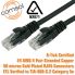 Comsol CAT 5E Network Patch Cable - RJ45-RJ45 - 0.5m, Black