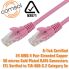Comsol CAT 5E Network Patch Cable - RJ45-RJ45 - 0.5m, Pink