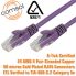 Comsol CAT 5E Network Patch Cable - RJ45-RJ45 - 1.0m, Purple
