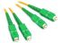 Comsol Singlemode Duplex Fiber Patch Cable, SCA-SCA - 1M