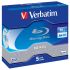 Verbatim BD-R DL 50GB 6X Blu-Ray with Branded Surface - 5 Pack Jewel Case