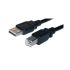 Wicked Wired USB2.0 Type A to Type B - Data Cable - 3M