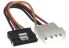 Comsol SATA Power Cable - 1x Molex Male to 1x SATA Female