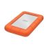 LaCie 1000GB (1TB) Rugged Mini External HDD - Orange/Silver - 2.5" 5400rpm HDD, Shock, Rain, Pressure Resistant, Password Protection, USB3.0