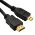 Astrotek HDMI Male to Micro Male Cable - V1.4, High Speed With Ethernet - 3M