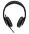 Logitech H540 USB Headset - Black Rich Stereo Sound, Built-In EQ, Rich Bass, Easy Volume And Bass Level On-Ear Controls, Microphone, Crystal Clear Chatting, Comfort Wearing