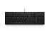 HP QY776AA USB Keyboard - Black Spill Drain, Built For Durability & Heavy Usage, Including A Lifecycle Rating Up To 20 Million Keystrokes, USB