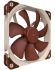 Noctua NF-A14 ULN Cooling Fan - 140x140x25mm, SSO2 Bearing, 650-800rpm, 47CFM, 11.9dBA