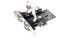 STLAB Serial Card - 4 Port PCIe 4 ports, Interface: PCIe, Protocol: RS-232, Model: I-343