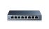 TP-Link TL-SG108 Gigabit Switch - 8-Port 10/100/1000 Switch, QoS, Steel Housing, Desktop Or Wall-Mounting Design