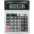 Canon WS-1210HI III Desktop Calculator - 12 Digit Liquid Crystal Display, Large Upright Angled & Adjustable Tilt Display, I.T Touch Keyboard, Tax Calculation - Grey/Black