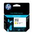 HP CZ132A #711 Ink Cartridge - Yellow, 29ml - For HP Designjet T120, T520 Printer