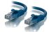 Alogic C5-01-Blue CAT5e Snagless Patch Cable - 1m, RJ45-RJ45 - Blue