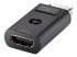 HP F3W43AA DisplayPort To HDMI 1.4 Adapter - Black