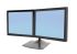 Ergotron 33-322-200 DS100 Dual LCD Horizontal Stand - For Two Monitors up to 24"