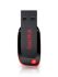 SanDisk 64GB Cruzer Blade Flash Drive - Ultra-compact, SanDisk SecureAccess Software, USB2.0 - Black/Red