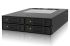 Icydock MB994SP-4SB-1 ToughArmor 4x 2.5" SATA 6Gbps HDD/SSD Mobile Rack/Cage In 1x 5.25" Bay - Matt Black