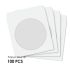 Generic CD-DVD Paper Sleeve with Windows Hold 1 Disc (100PCS/Pack)