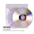 Generic CD-DVD PVC Sleeve - Holds 2 Disc(s), Pack of 100 (BMDINTSLEPVCDB100)PVC, White, 100 pack, 2 discs per sleeve, Double-sided, CD, DVD