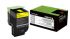 Lexmark 70C8HYE #708HYE Toner Cartridge - Yellow, 3,000 Pages, High Yield - For Lexmark CS310, CS410, CS510 Printer