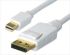Astrotek Mini-DisplayPort To DisplayPort Cable 20P M/M, Gold Plated - 2.0M - White