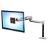 Ergotron LX Sit Stand Desk Mount LCD Arm - Polished