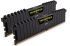 Corsair 16GB (2 x 8GB) PC4-24000 3000MHz DDR4 RAM - 15-17-17-35 - Vengeance LPX Black Series