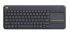 Logitech K400 Plus Wireless Touch Keyboard - Black Wireless Technology, Touchpad, 18-Month Battery Life, Customizable Control, Up to 10M Range