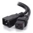 IEC Lock IEC-C19 To IEC-C20 Power Extension Cord - Male To Female - 5M