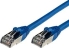 Comsol Cat 6A S/FTP Shielded Patch Cable - 10M - 10GbE - Blue