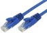 Comsol CAT 6 Network Patch Cable - RJ45-RJ45 - 0.3m, Blue 