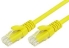 Comsol CAT 6 Network Patch Cable - RJ45-RJ45 - 0.3m, Yellow