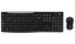 Logitech MK270R Wireless Keyboard & Mouse Combo 2.4GHz Wireless (up to 10m Range), Media Controls, Movies, music, Internet, E-mail, Play/Pause, Volume and More Are One Touch Away