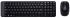 Logitech MK220 Wireless Combo Keyboard/Mouse - Black Super Space Saver, Wireless Technology, 2.4 GHz, 128-bit AES Encryption, USB Receiver, Comfort Hand Size