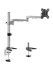 Astrotek Monitor Stand Desk Mount 44cm Arm for Single Screen 13"-27", 8kg, 30° tilt, 180° swivel, 360° rotate, VESA 75x75 100x100