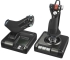 Logitech G X52 Professional Space & Flight Simulator H.O.T.A.S. Joystick Dual-Spring Centering Mechanism, Adjustable Throttle, 3D Twist Rudder, Illuminated Buttons/LCD Display, USB2.0