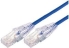 Comsol 0.5m 10GbE Ultra Thin Cat6A UTP Snagless Patch Cable LSZH (Low Smoke Zero Halogen) - Blue