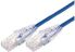 Comsol 3m 10GbE Ultra Thin Cat6A UTP Snagless Patch Cable LSZH (Low Smoke Zero Halogen) - Blue