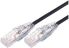 Comsol 1.5m 10GbE Ultra Thin Cat6A UTP Snagless Patch Cable LSZH (Low Smoke Zero Halogen) - Black