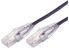 Comsol 30cm 10GbE Ultra Thin Cat6A UTP Snagless Patch Cable LSZH (Low Smoke Zero Halogen) - Purple