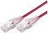 Comsol 3m 10GbE Ultra Thin Cat6A UTP Snagless Patch Cable LSZH (Low Smoke Zero Halogen) - Red