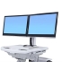 Ergotron StyleView SV Dual Monitor Kit - White For Monitors up to 24"(10.9Kg Max.)