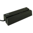 POSiFlex MR-2200 Dual Head 3-Track MSR w. USB Power - RS232, Black