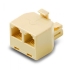 Alogic RJ12 (Male) to RJ12 (Female)(2) Modular Line Splitter