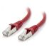 Alogic 10GbE Shielded CAT6A LSZH Network Cable - 2m - Red