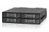 Icydock MB699VP-B ToughArmor Rugged Full Metal 4 Bay 2.5" NVMe U.2 SSD Mobile Rack For External 5.25" Bay